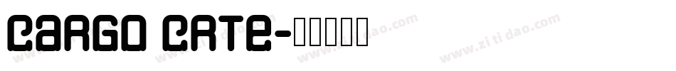 cargo crTE字体转换